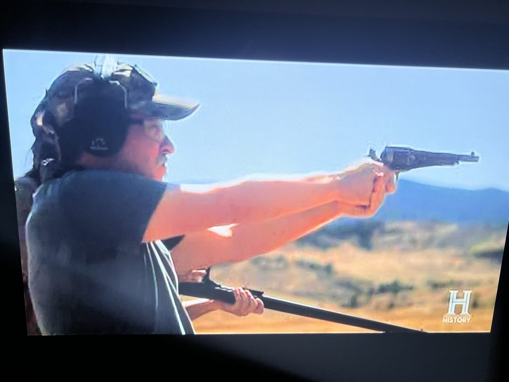 Paul shoots a Remington 1875